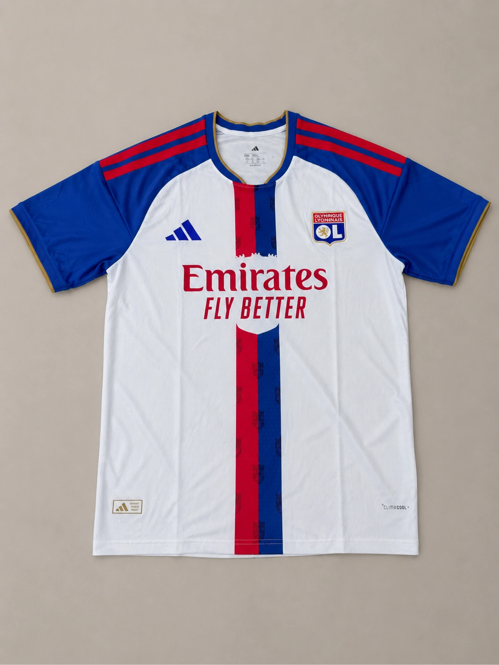 Olympique Lyonnais voetbalshirt Adidas maat 2XL – nieuw